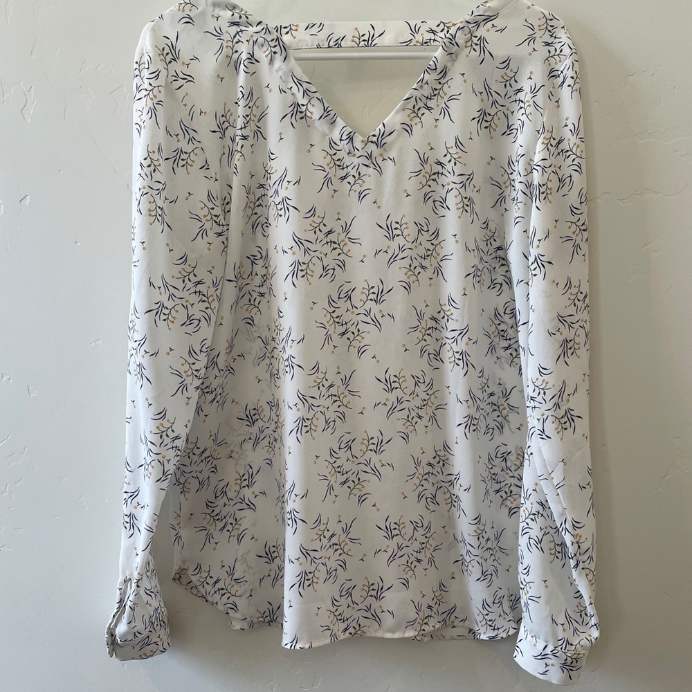 Loose fit patterned top